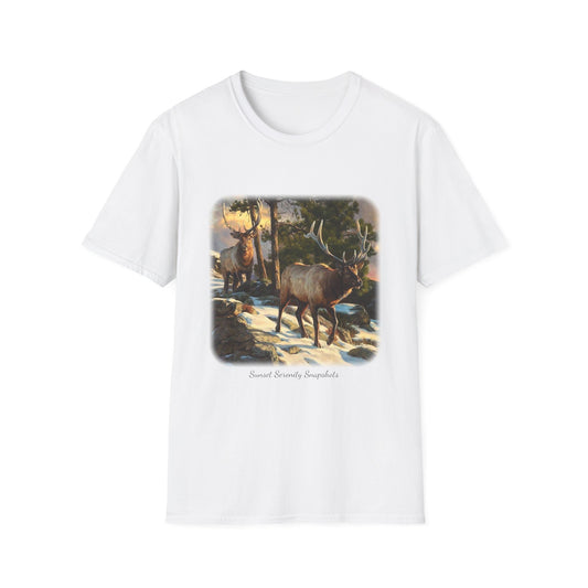 Elk_01 Unisex Softstyle T-Shirt