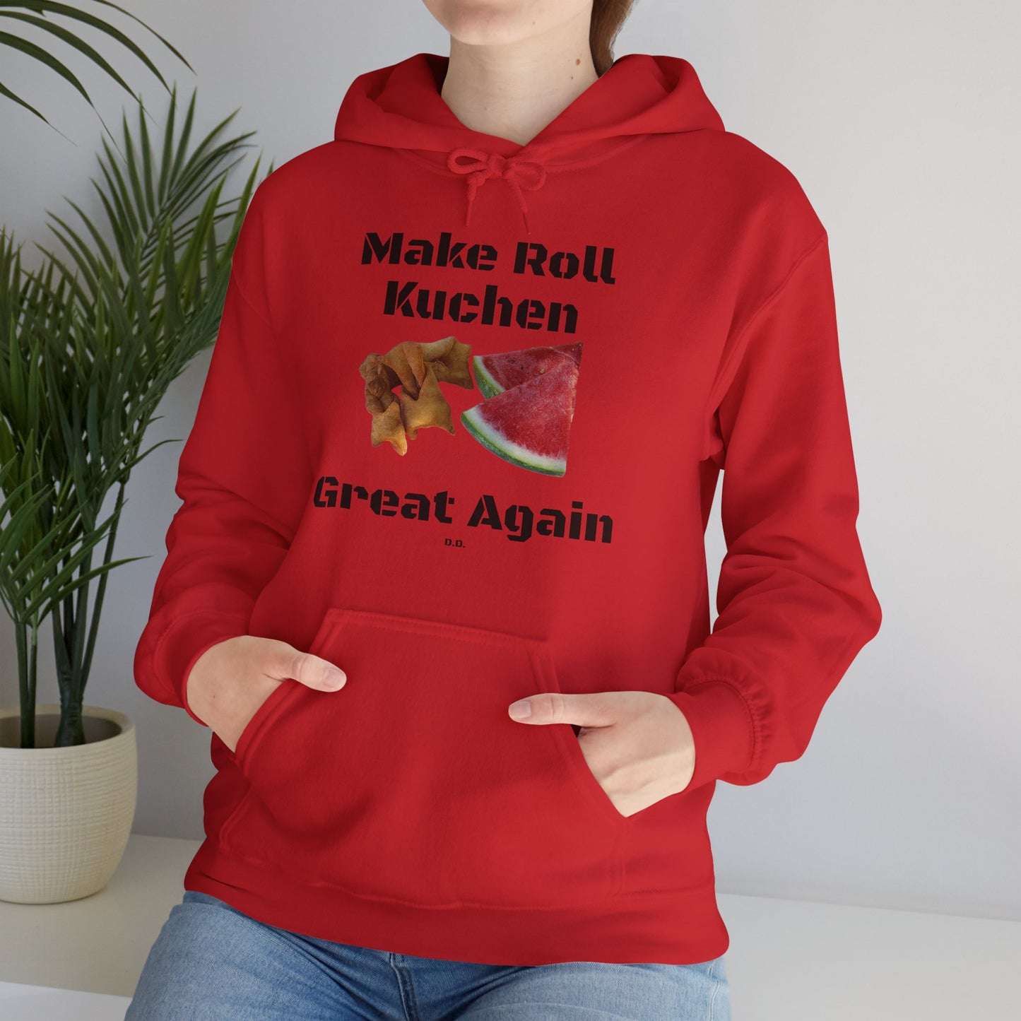 Make Roll Kuchen Great Again Unisex Heavy Blend™ Hooded Sweatshirt