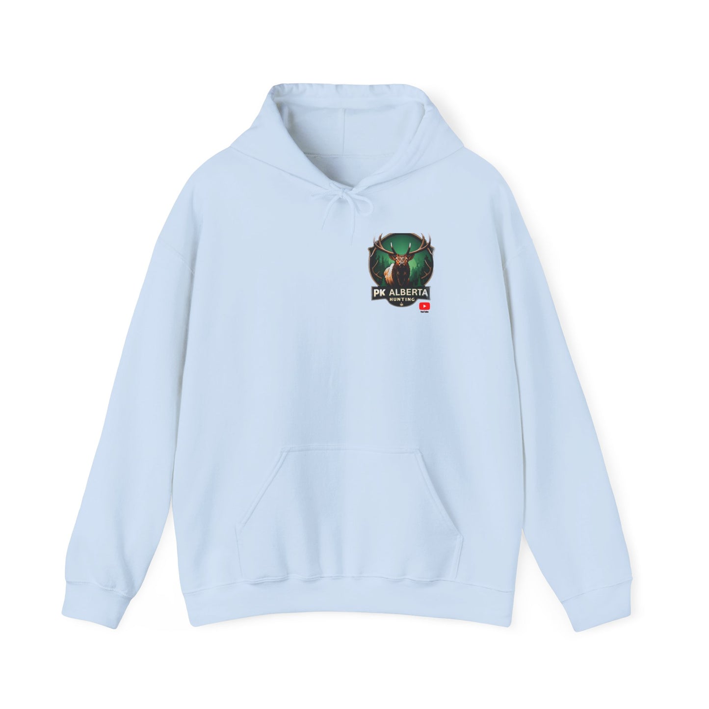 PK Alberta Hunting Small Logo Unisex Heavy Blend™ Hooded Sweatshirt
