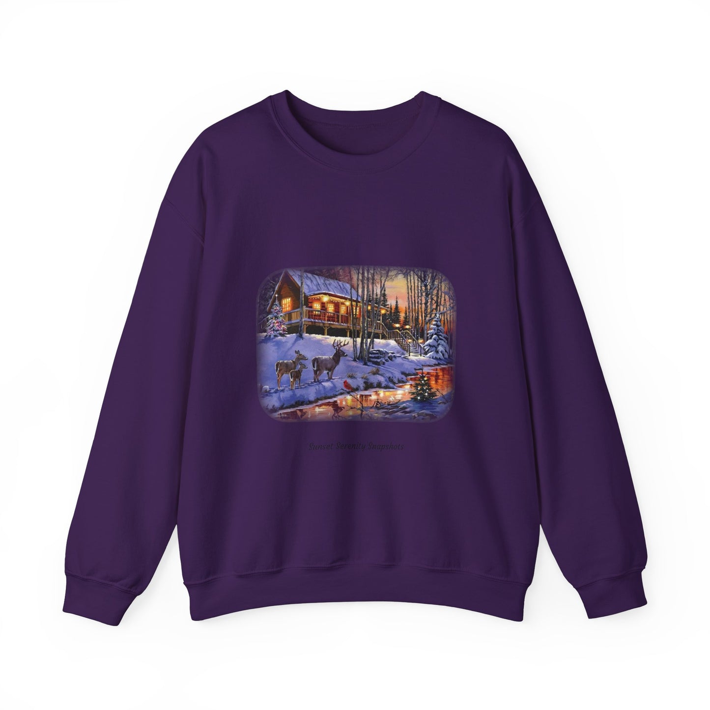 Deer_14 Unisex Heavy Blend™ Crewneck Sweatshirt