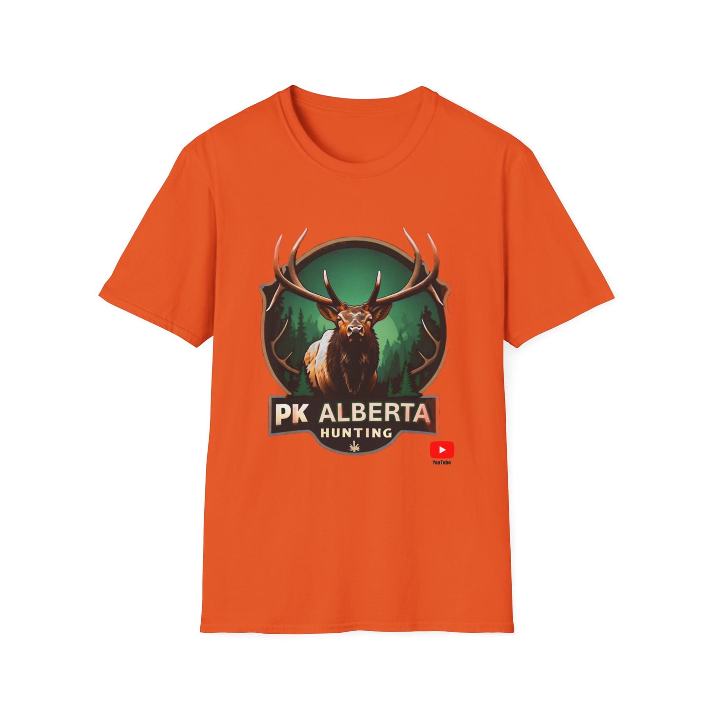 PK Alberta Hunting Unisex Softstyle T-Shirt