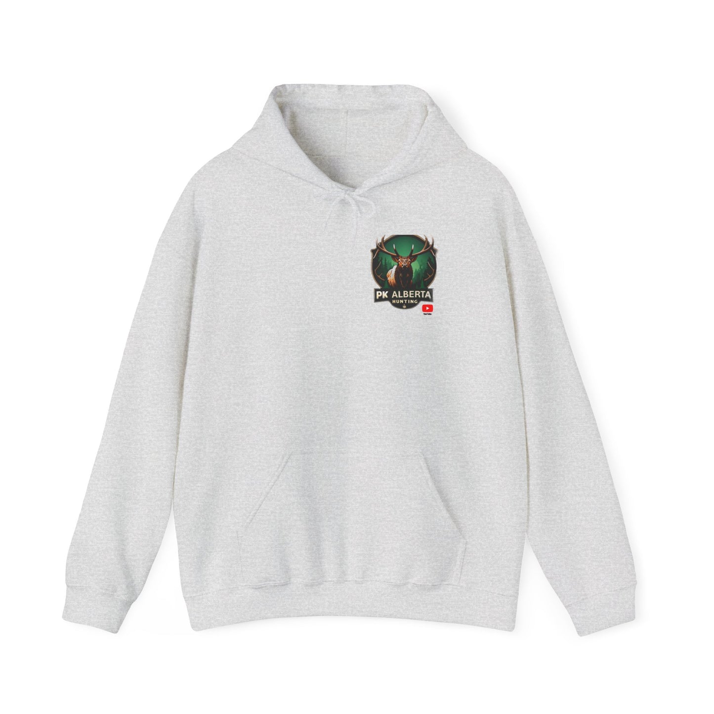PK Alberta Hunting Small Logo Unisex Heavy Blend™ Hooded Sweatshirt
