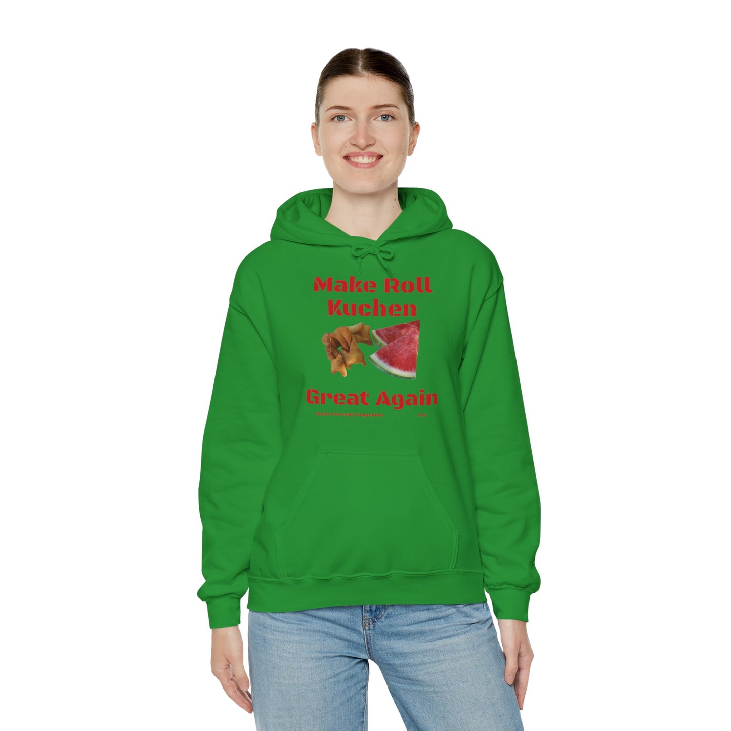 Make Roll Kuchen Great Again Unisex Heavy Blend™ Hooded Sweatshirt