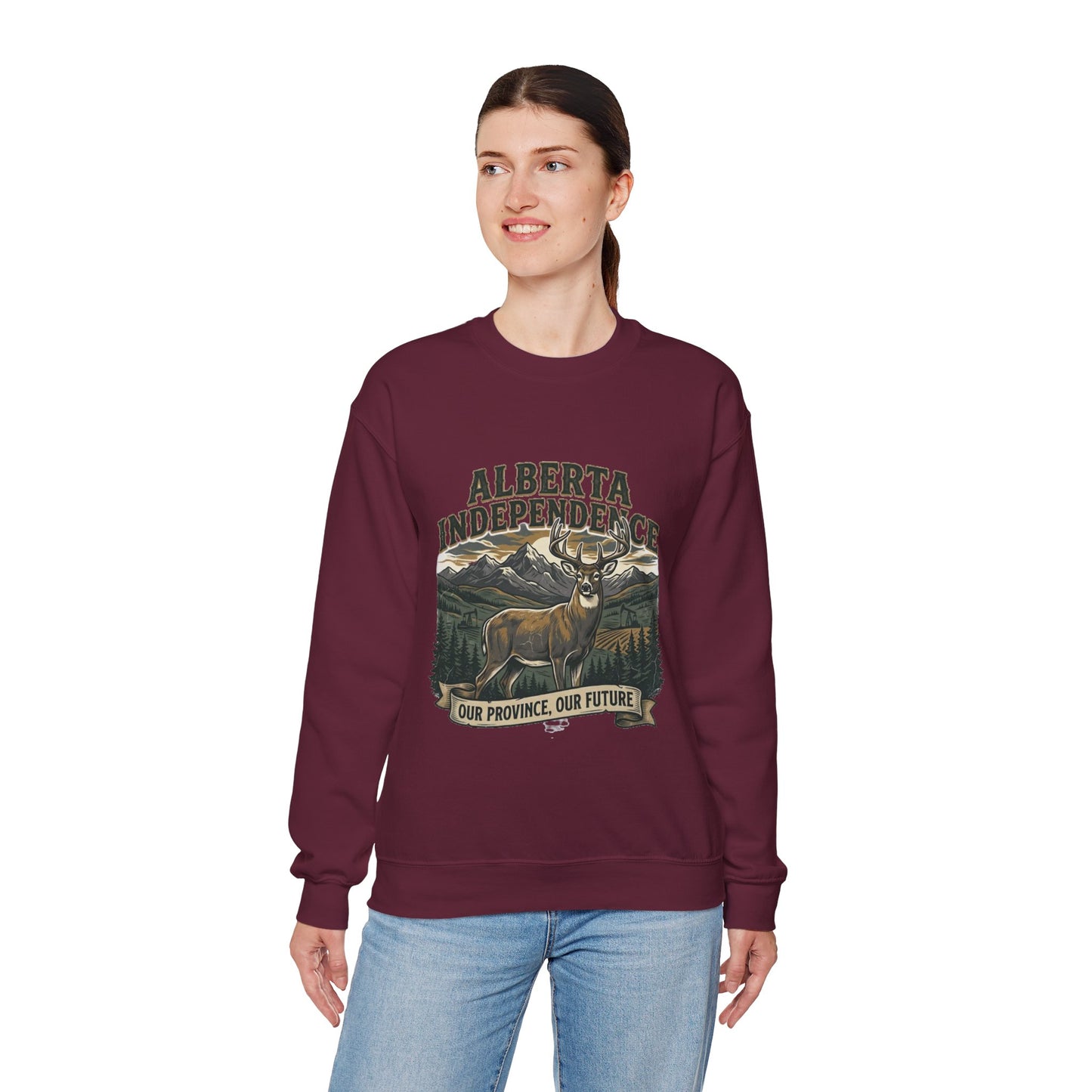 Alberta Independence Buck Sweatshirt