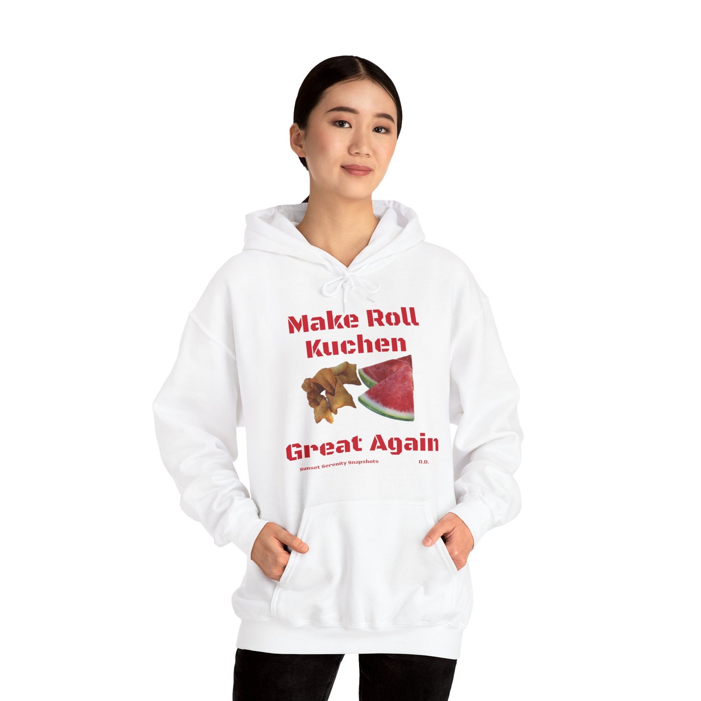 Make Roll Kuchen Great Again Unisex Heavy Blend™ Hooded Sweatshirt