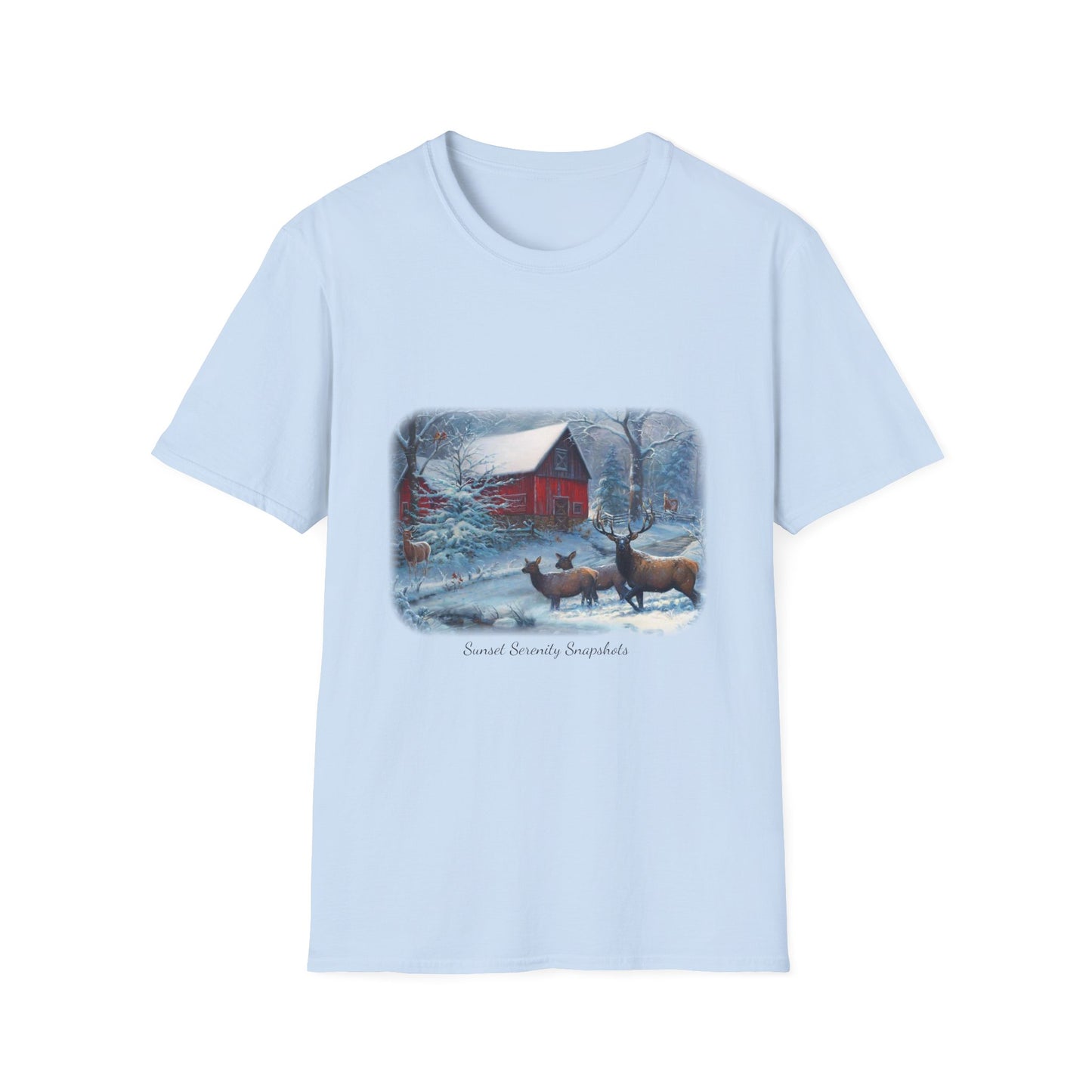 Elk_04 Unisex Softstyle T-Shirt