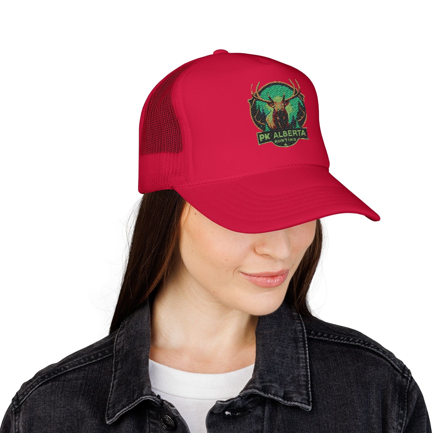 PK Alberta Hunting Vintage Foam Trucker Hat