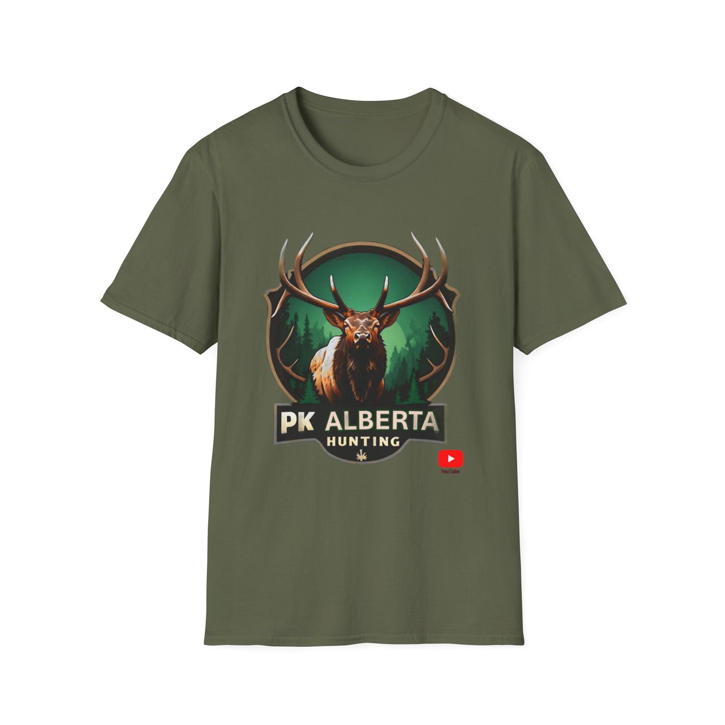 PK Alberta Hunting Unisex Softstyle T-Shirt