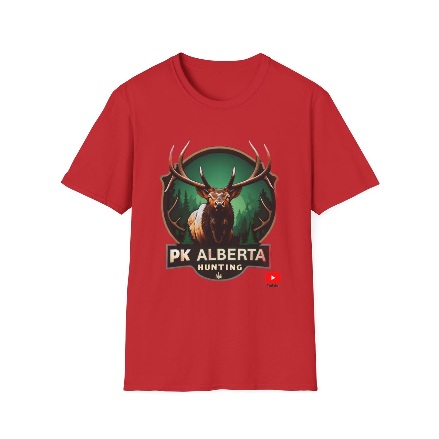 PK Alberta Hunting Unisex Softstyle T-Shirt