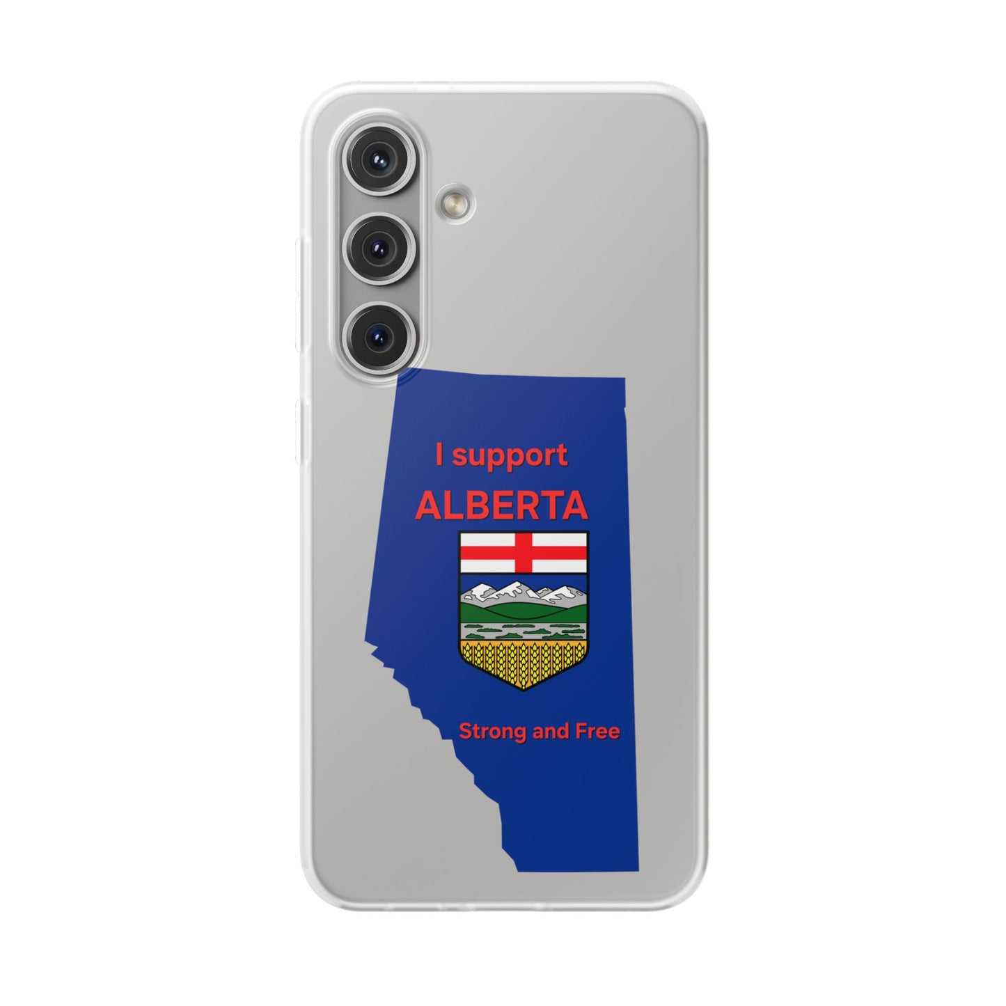 Alberta Independence Flexi Case — Support Alberta Phone Case