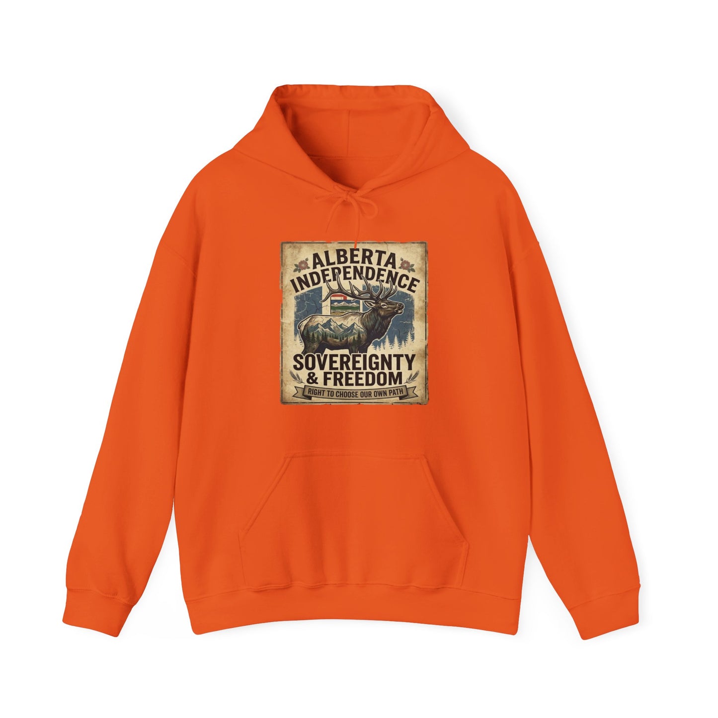 Alberta Independence Hoodie — Bull Elk