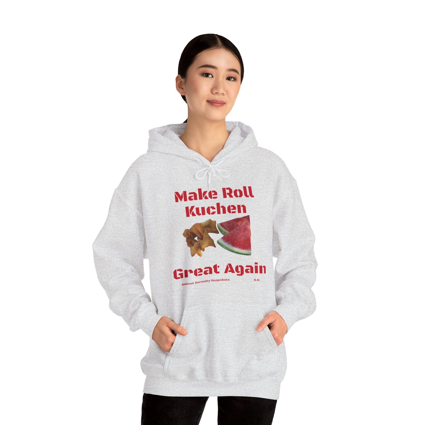 Make Roll Kuchen Great Again Unisex Heavy Blend™ Hooded Sweatshirt