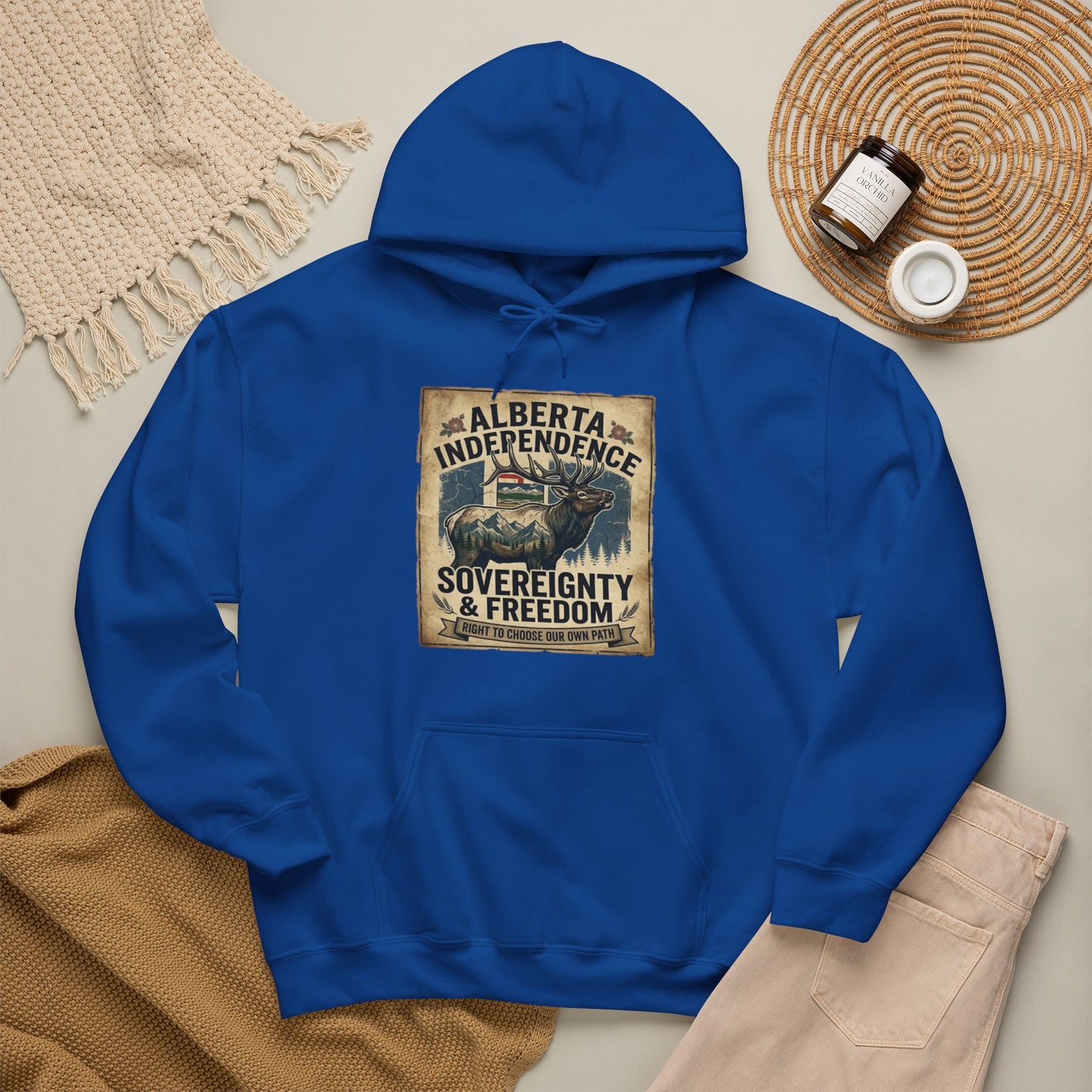 Alberta Independence Hoodie — Bull Elk