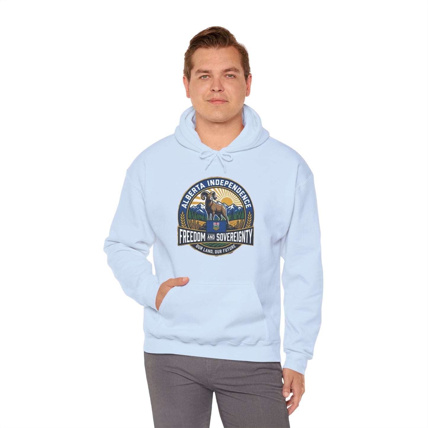 Alberta Independence Hoodie — Bighorn Sheep