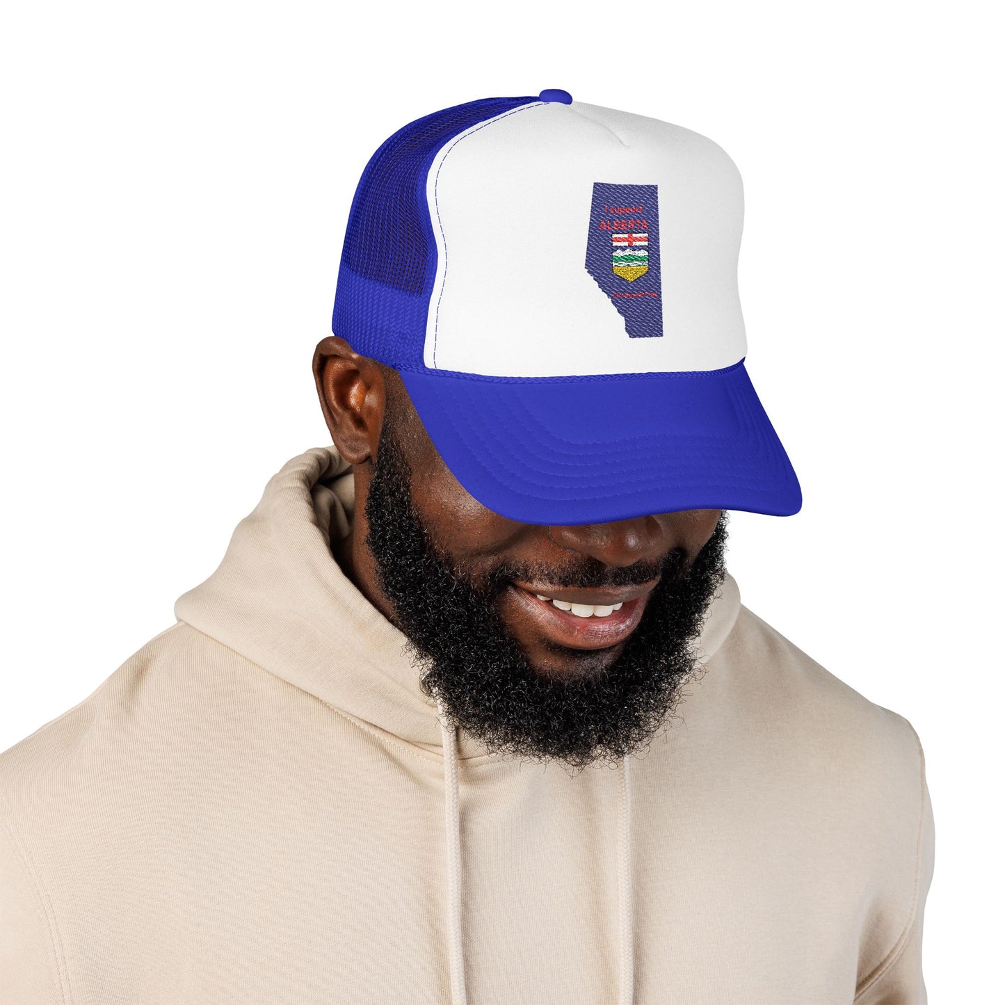 Alberta Independence Foam Trucker Hat