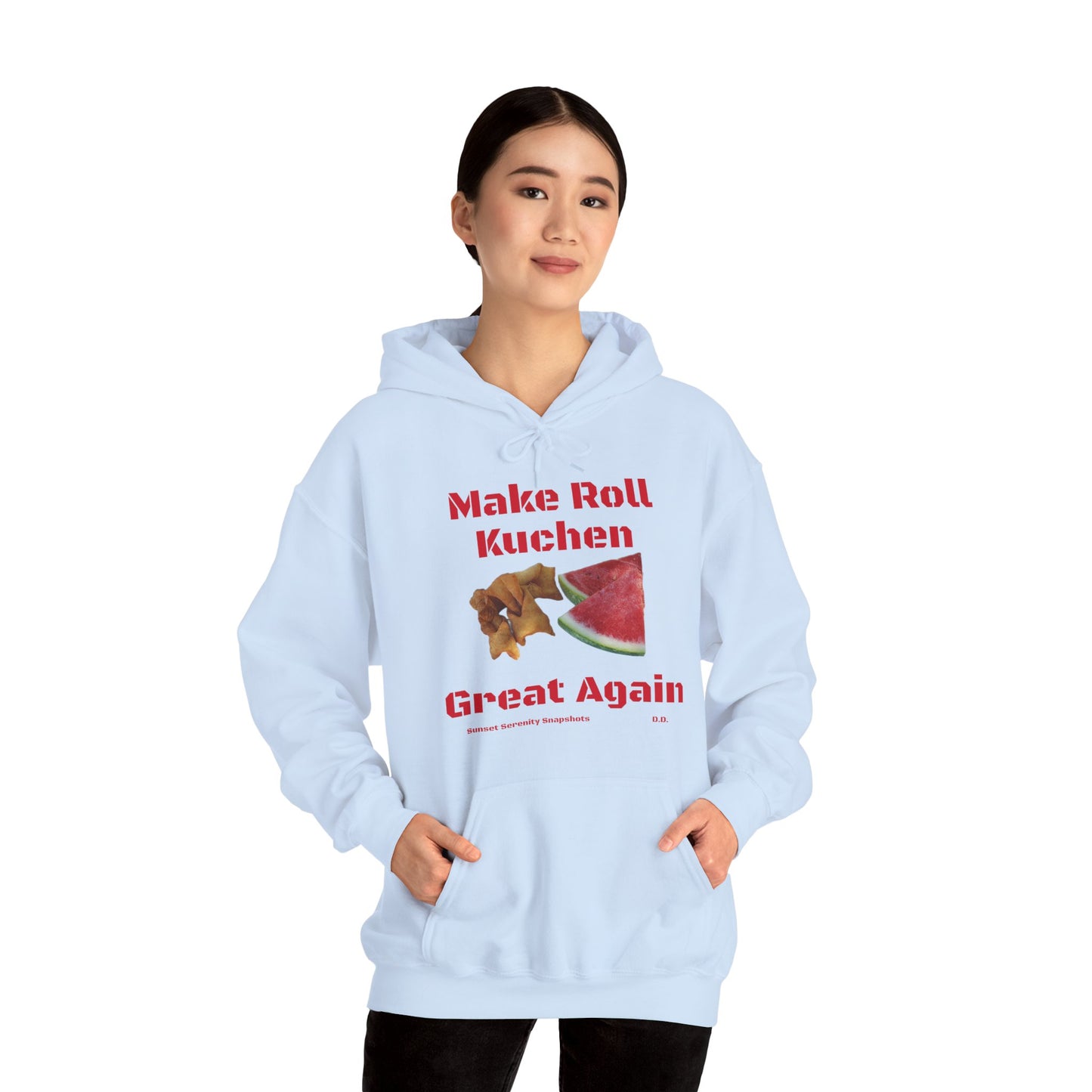 Make Roll Kuchen Great Again Unisex Heavy Blend™ Hooded Sweatshirt
