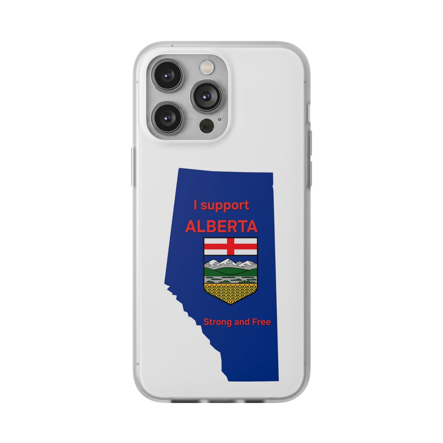 Alberta Independence Flexi Case — Support Alberta Phone Case