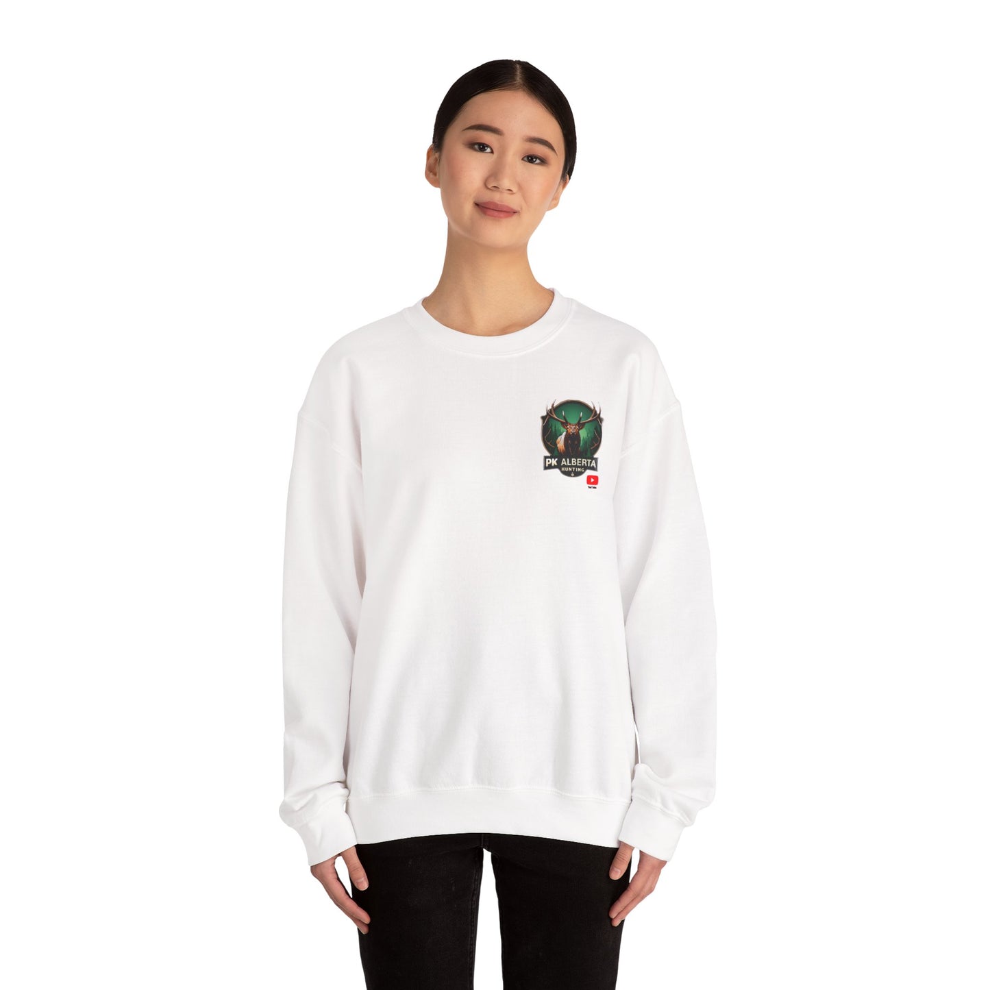 PK Alberta Small Logo Unisex Heavy Blend™ Crewneck Sweatshirt