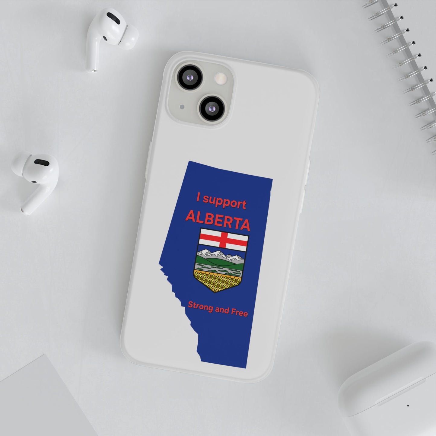 Alberta Independence Flexi Case — Support Alberta Phone Case