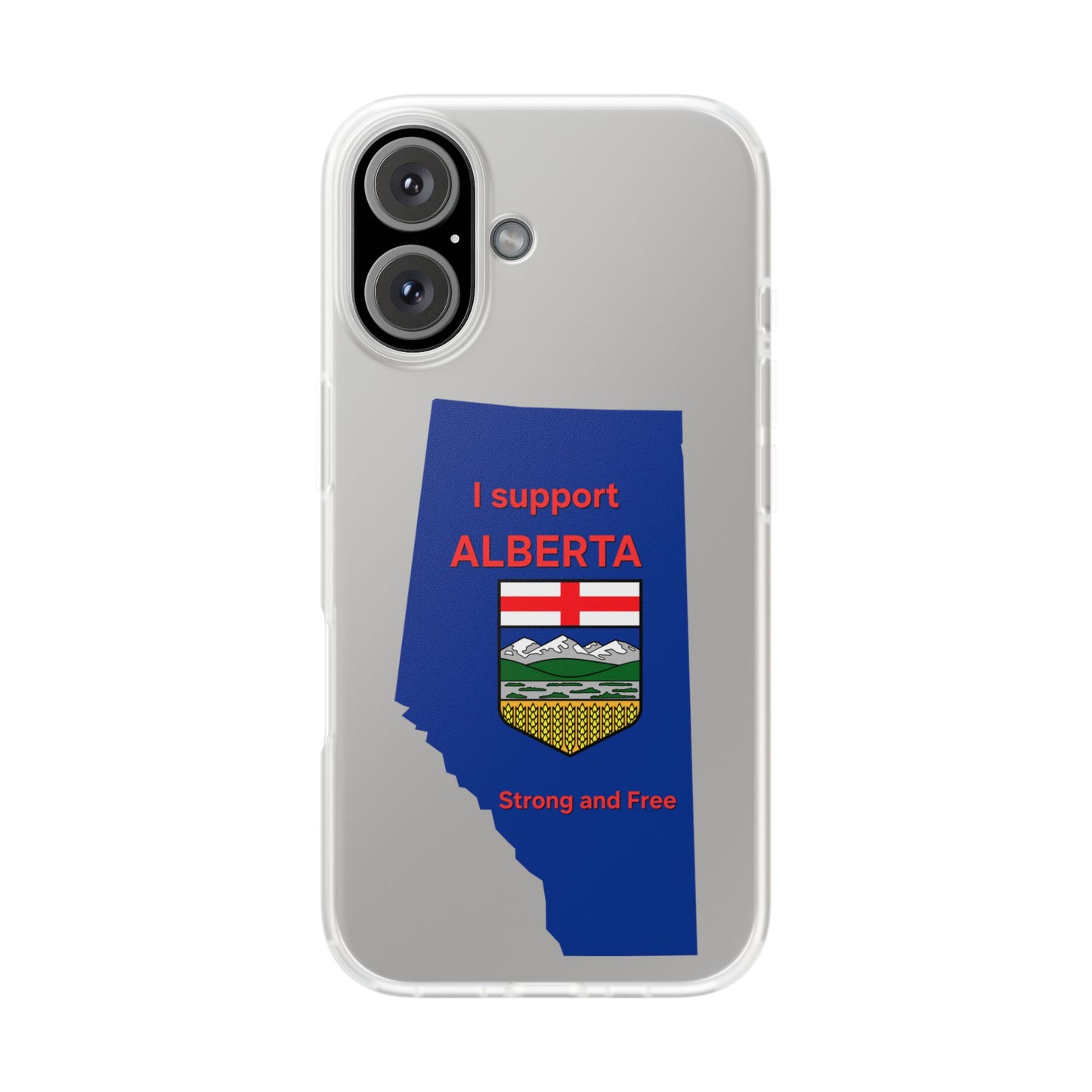 Alberta Independence Flexi Case — Support Alberta Phone Case