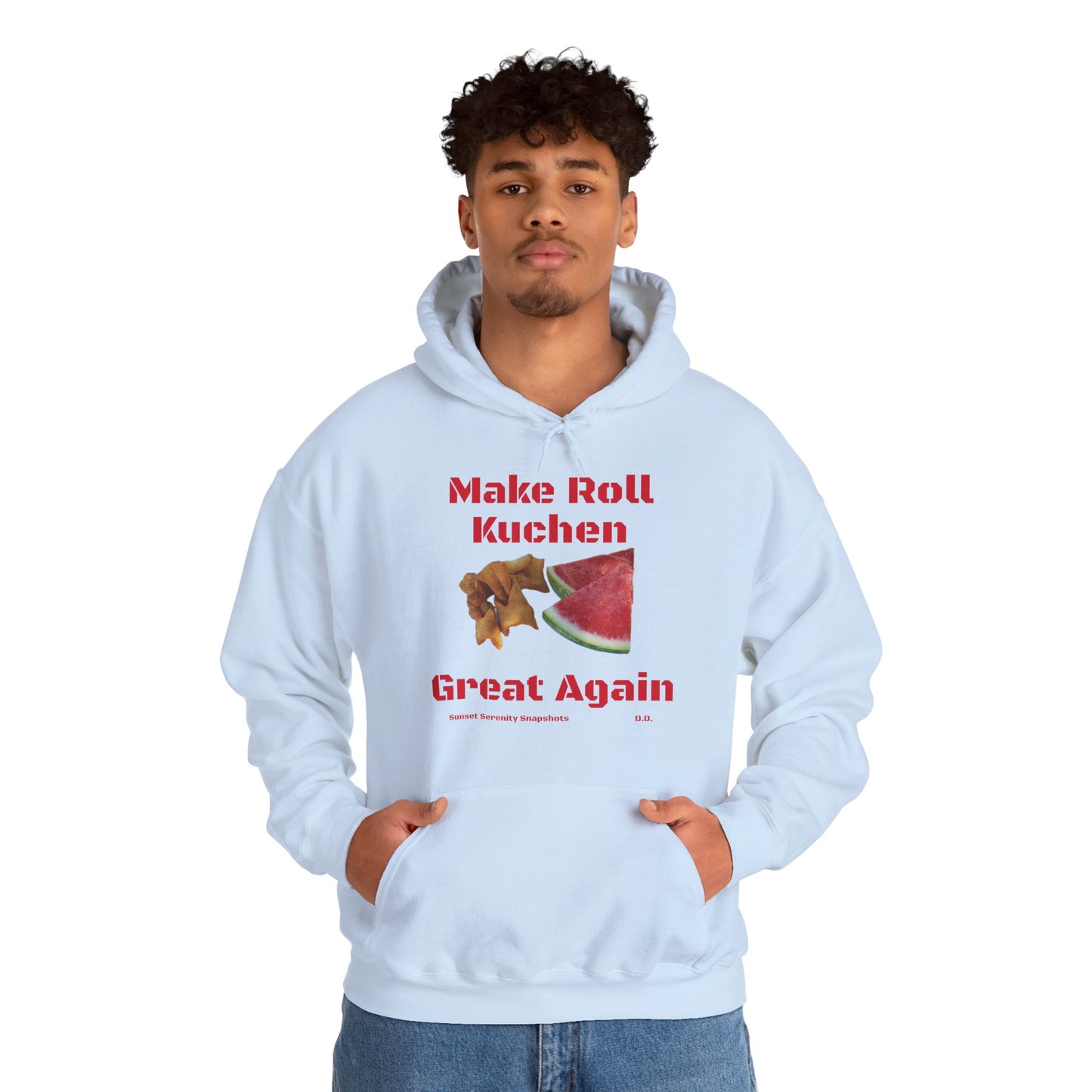 Make Roll Kuchen Great Again Unisex Heavy Blend™ Hooded Sweatshirt