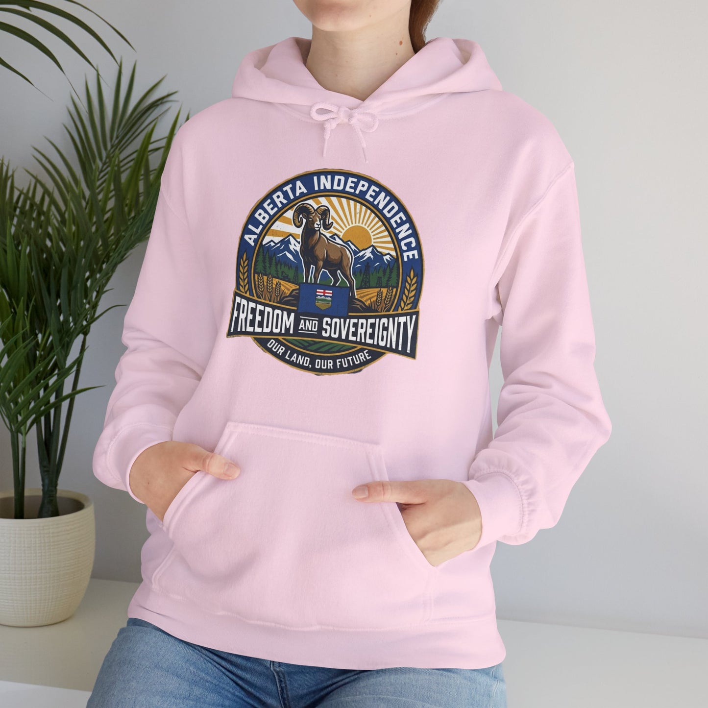 Alberta Independence Hoodie — Bighorn Sheep