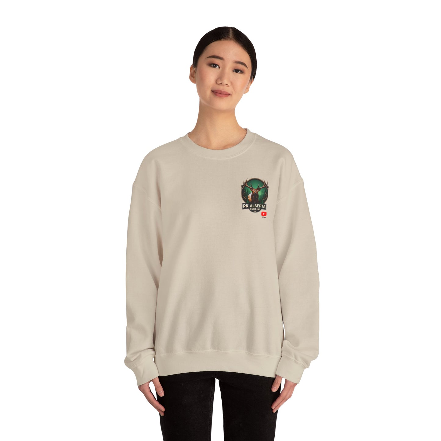 PK Alberta Small Logo Unisex Heavy Blend™ Crewneck Sweatshirt