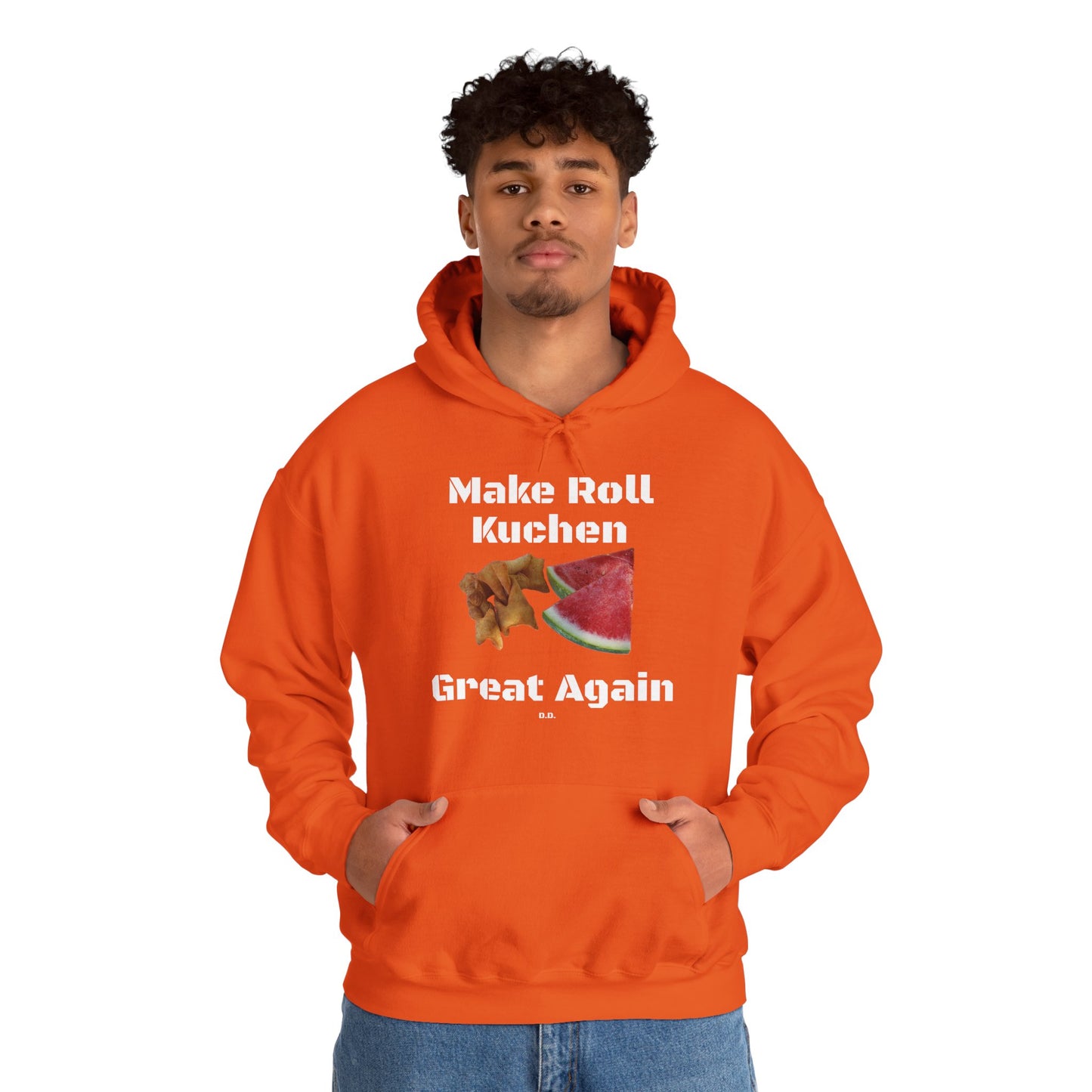 Make Roll Kuchen Great Again Unisex Heavy Blend™ Hooded Sweatshirt