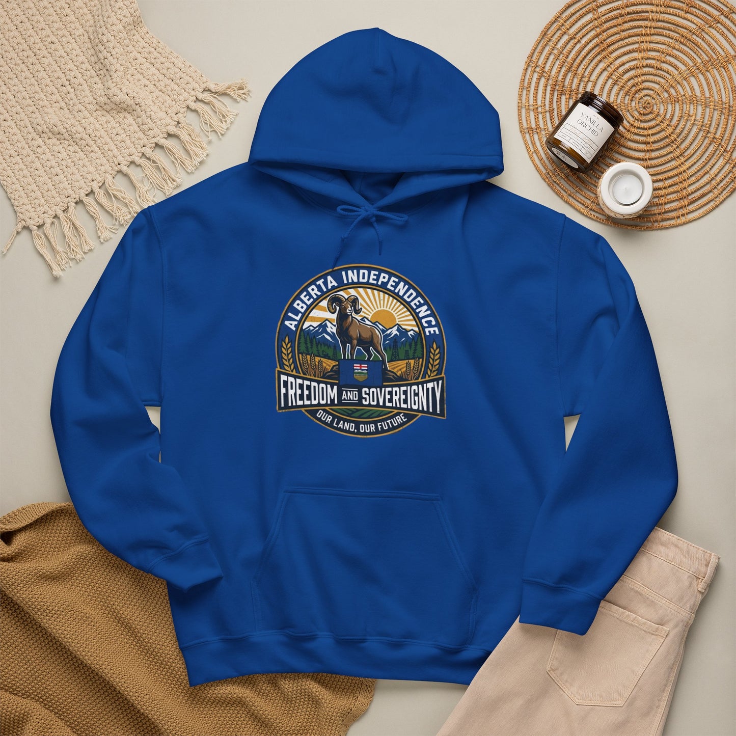 Alberta Independence Hoodie — Bighorn Sheep