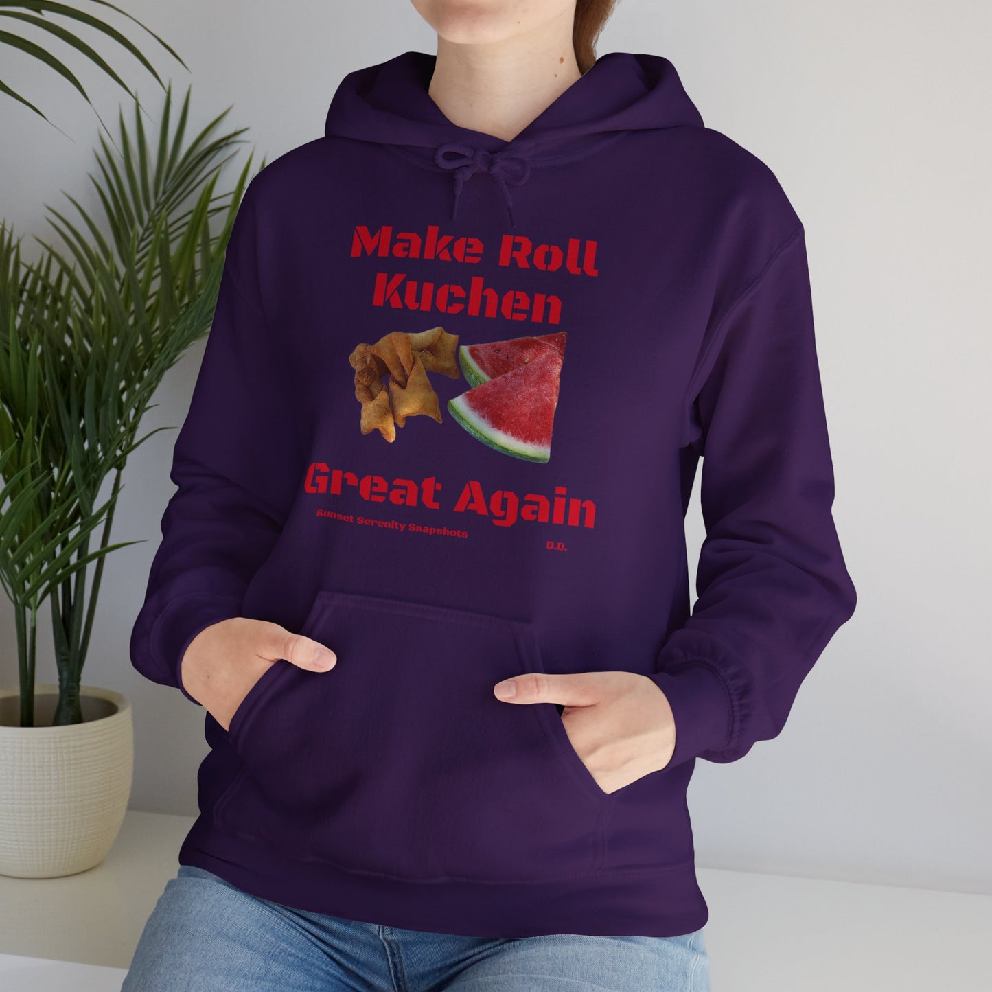 Make Roll Kuchen Great Again Unisex Heavy Blend™ Hooded Sweatshirt