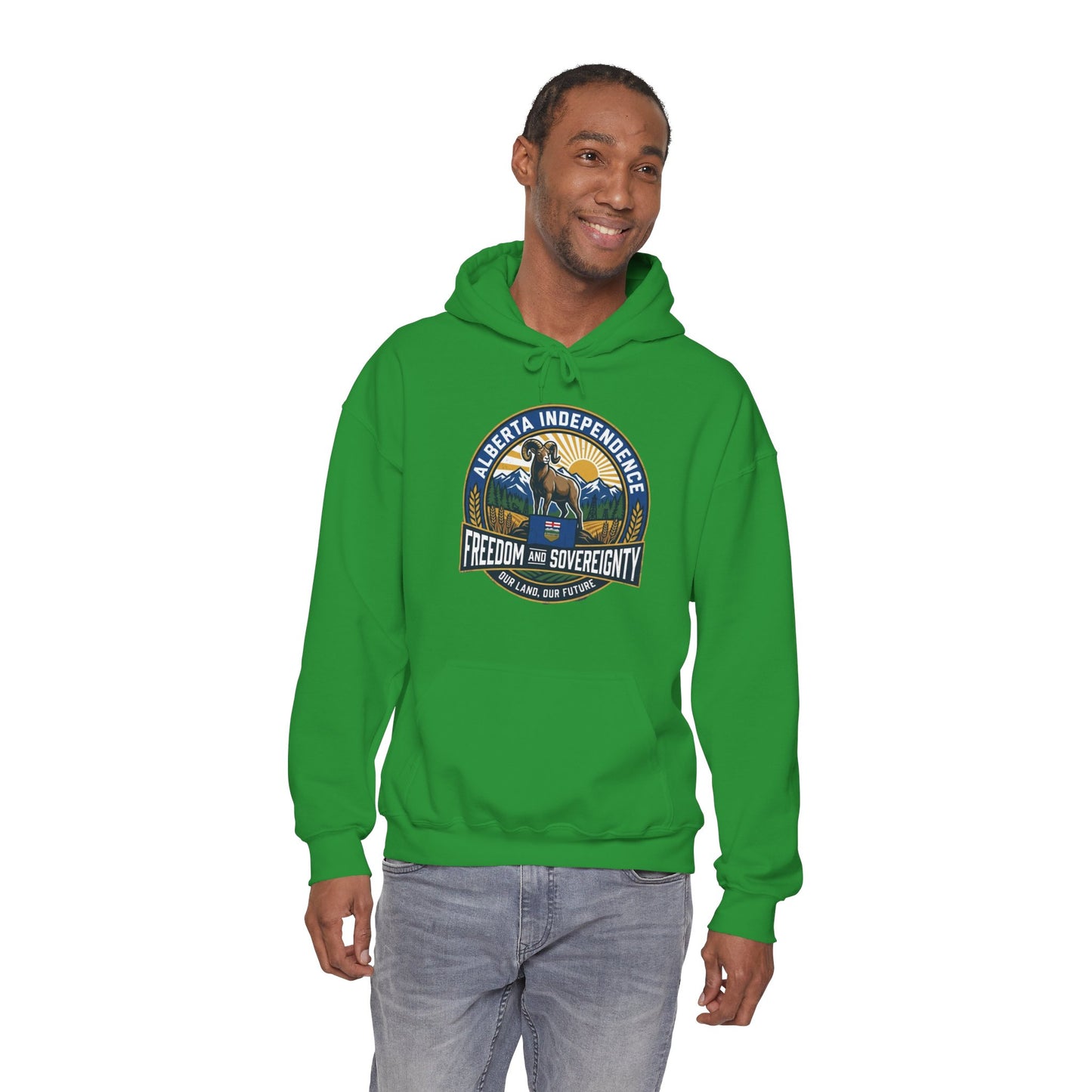 Alberta Independence Hoodie — Bighorn Sheep