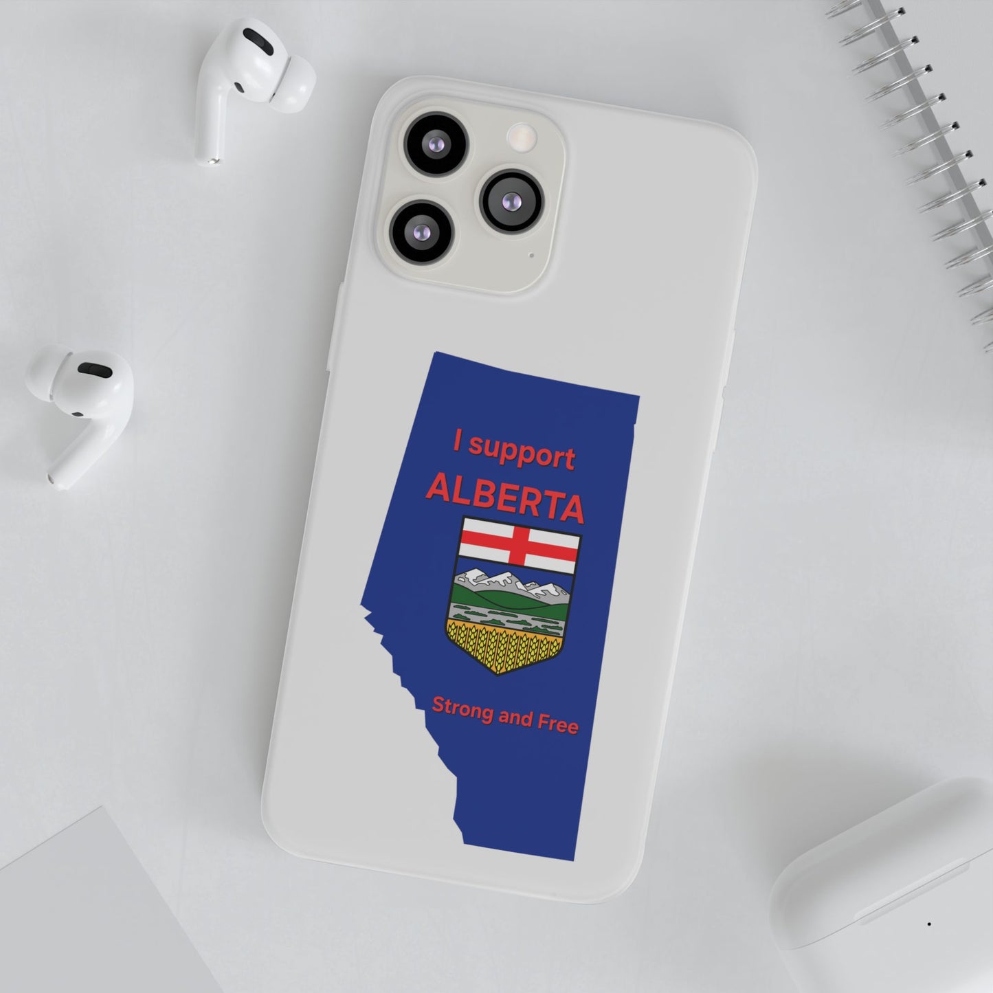 Alberta Independence Flexi Case — Support Alberta Phone Case