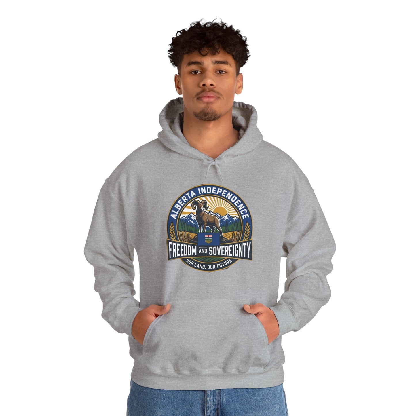 Alberta Independence Hoodie — Bighorn Sheep
