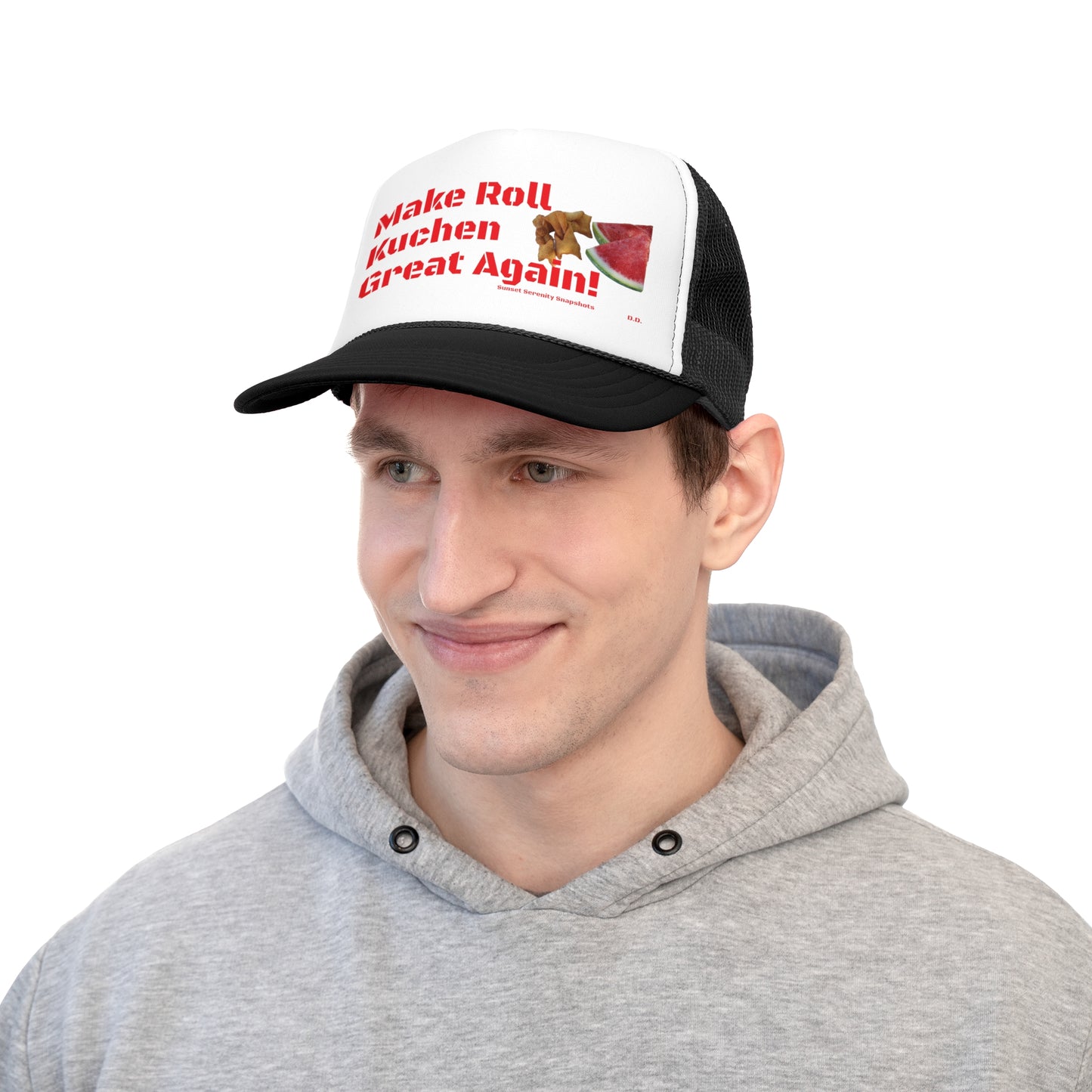 Make Roll Kuchen Great Again Trucker Caps