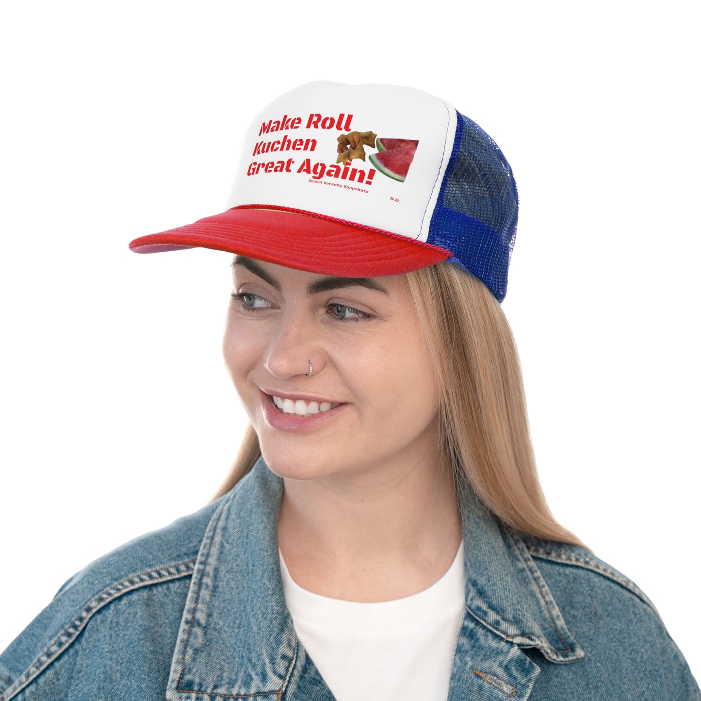 Make Roll Kuchen Great Again Trucker Caps