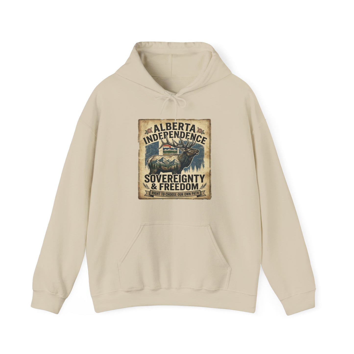 Alberta Independence Hoodie — Bull Elk