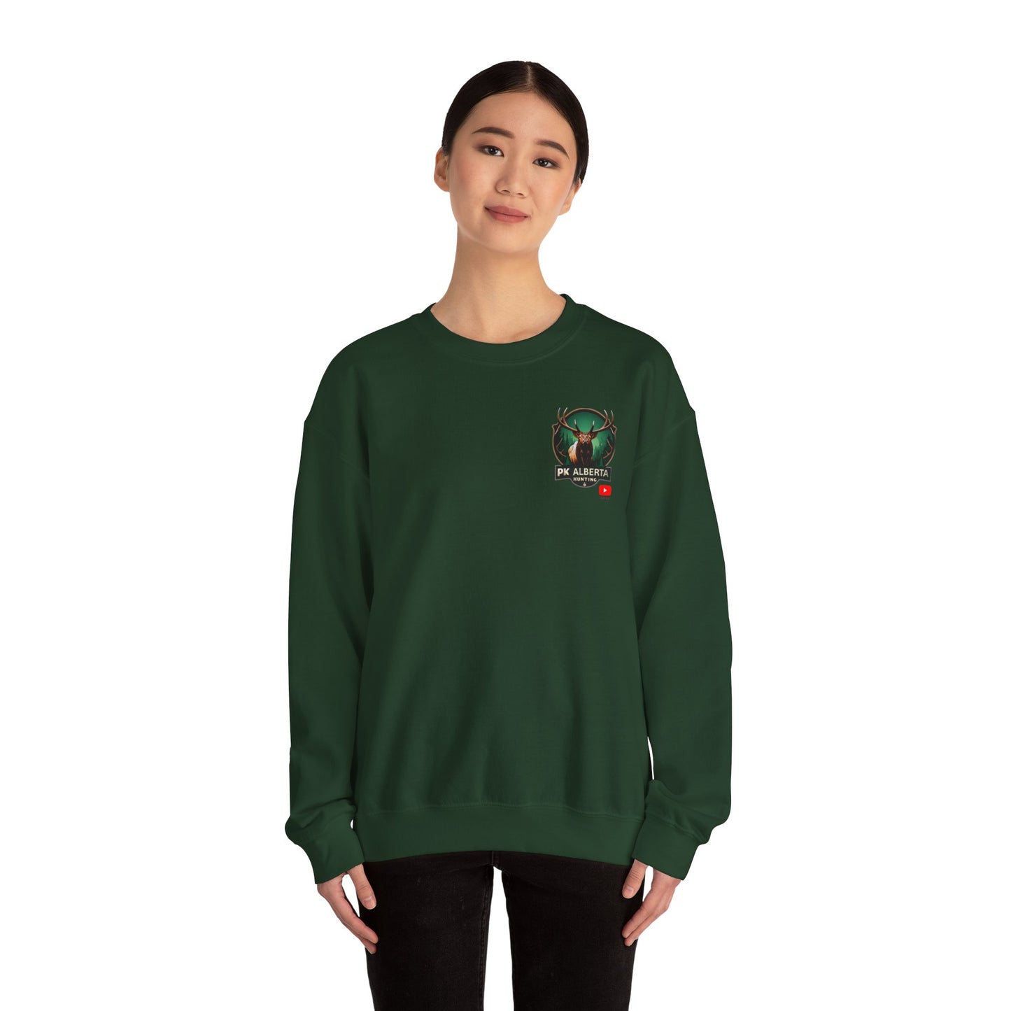 PK Alberta Small Logo Unisex Heavy Blend™ Crewneck Sweatshirt