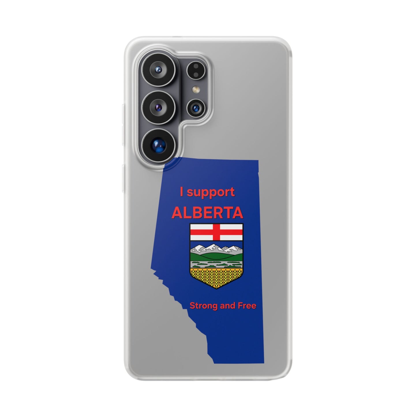 Alberta Independence Flexi Case — Support Alberta Phone Case