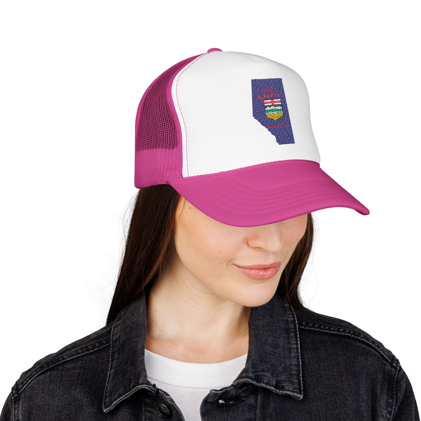 Alberta Independence Foam Trucker Hat