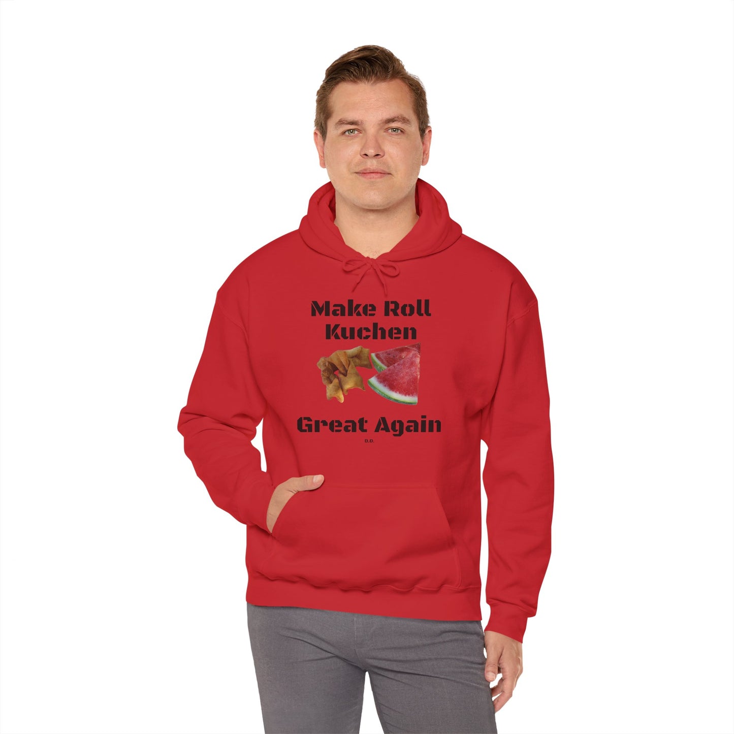 Make Roll Kuchen Great Again Unisex Heavy Blend™ Hooded Sweatshirt