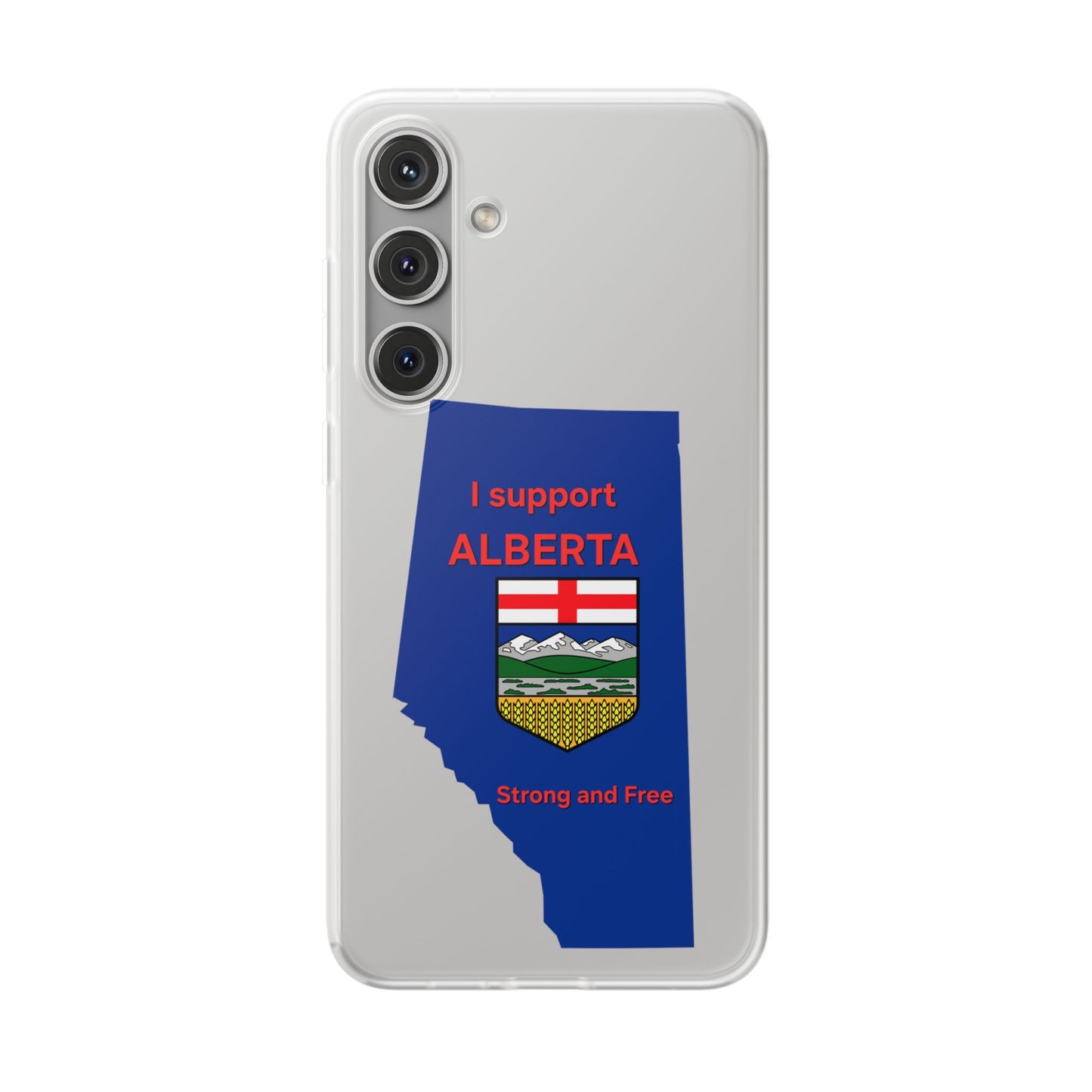 Alberta Independence Flexi Case — Support Alberta Phone Case