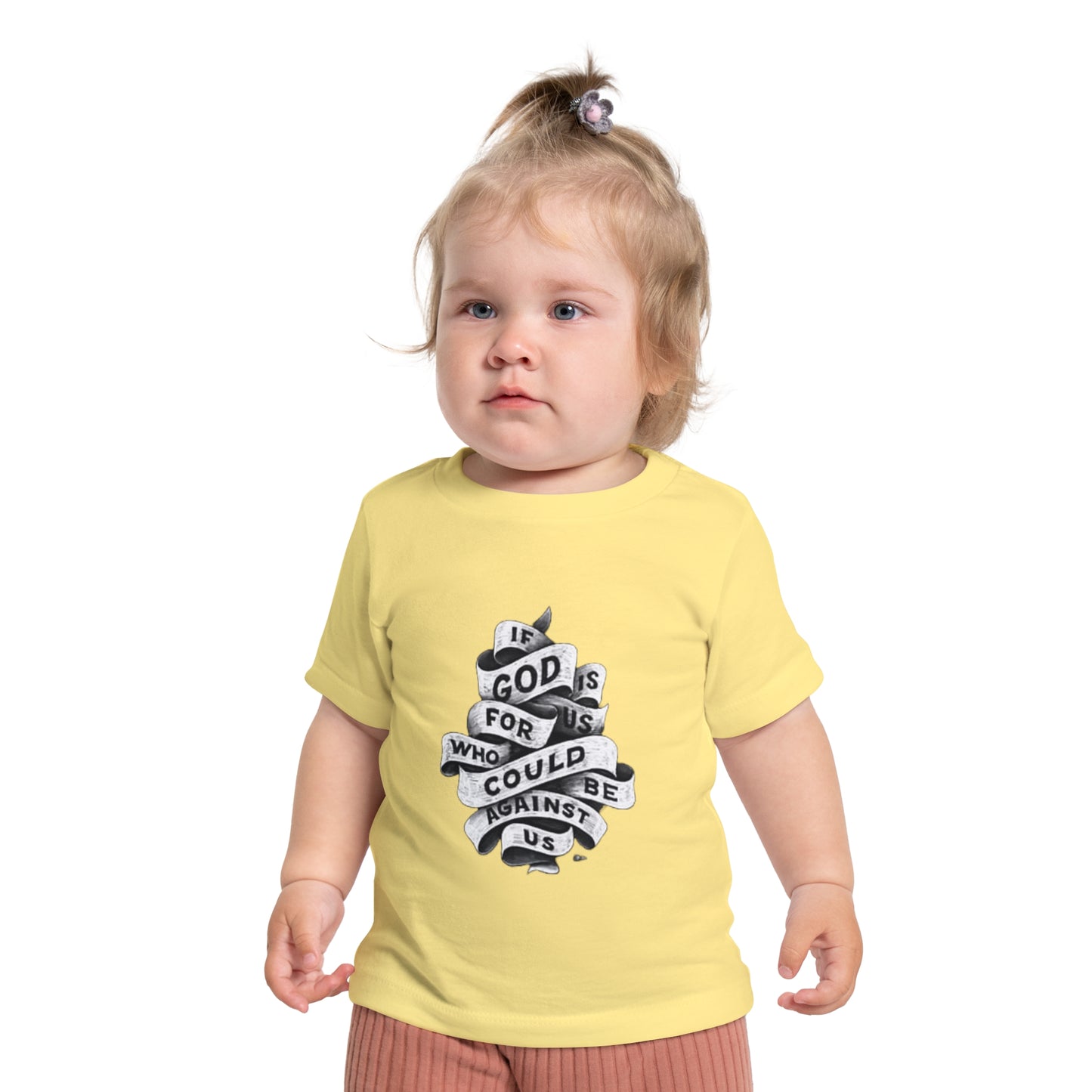 Baby Short Sleeve T-Shirt If God Is For Us