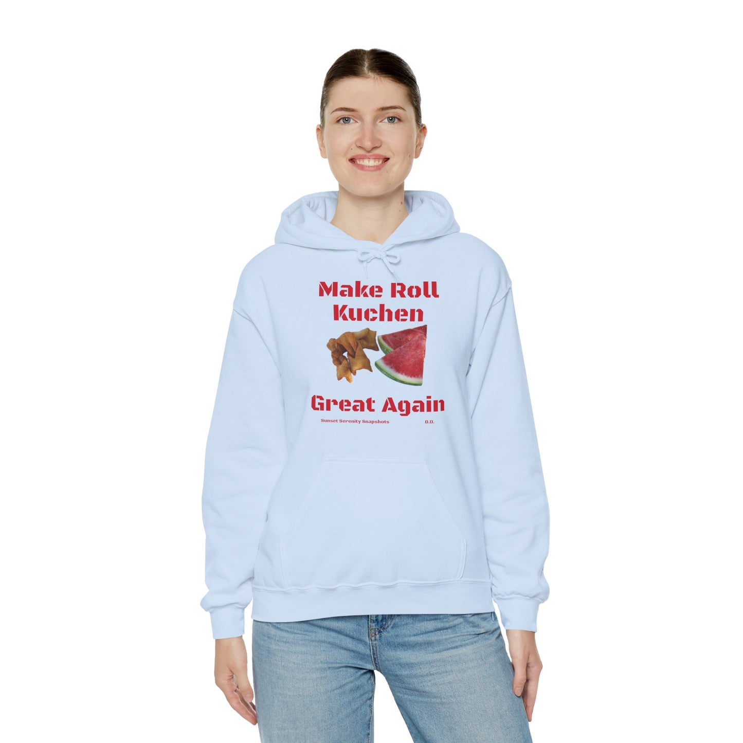 Make Roll Kuchen Great Again Unisex Heavy Blend™ Hooded Sweatshirt