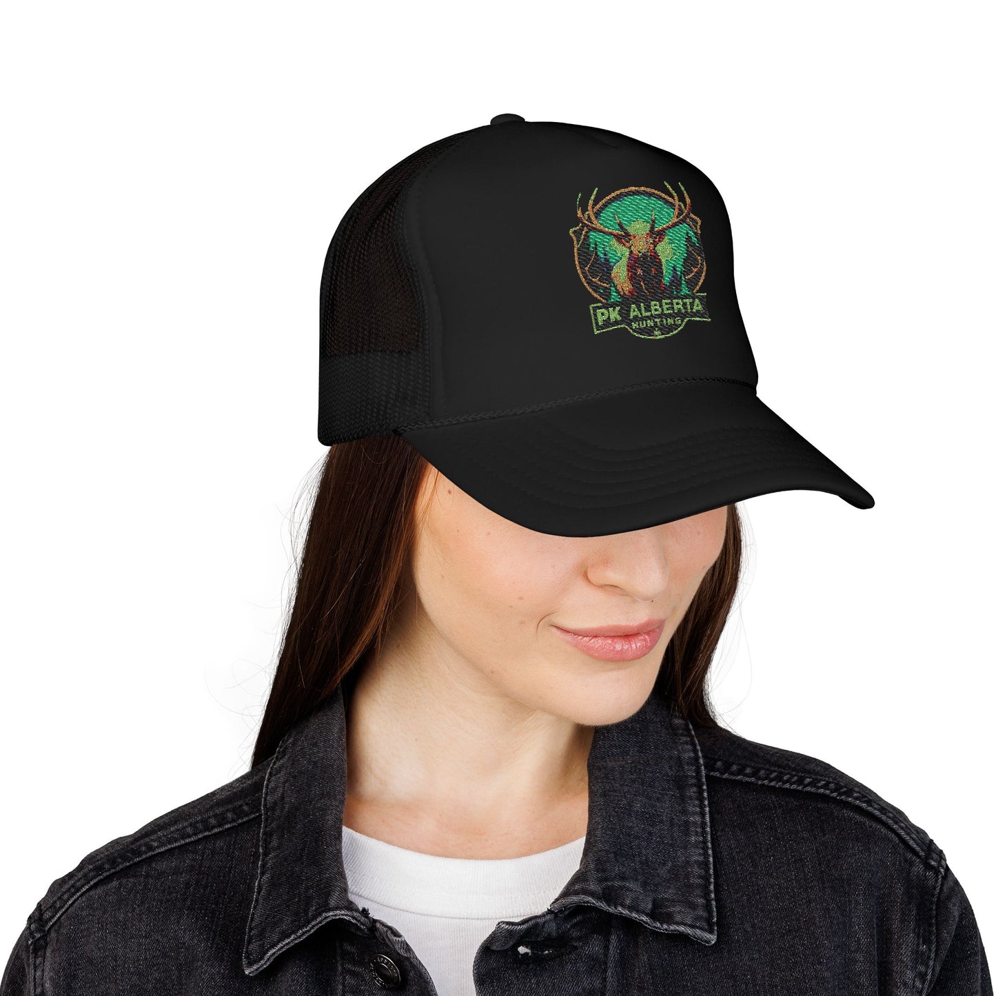 PK Alberta Hunting Vintage Foam Trucker Hat