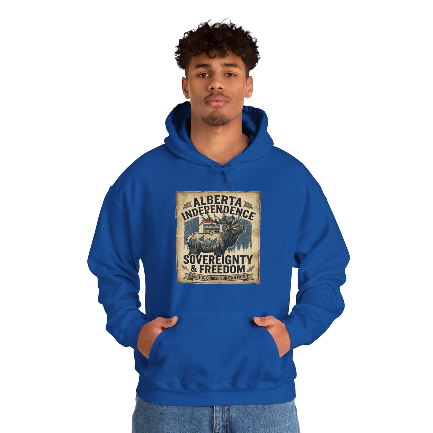 Alberta Independence Hoodie — Bull Elk