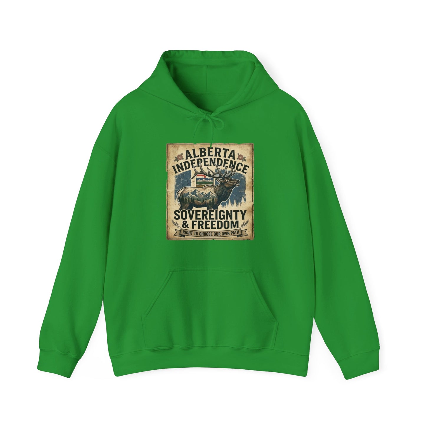 Alberta Independence Hoodie — Bull Elk