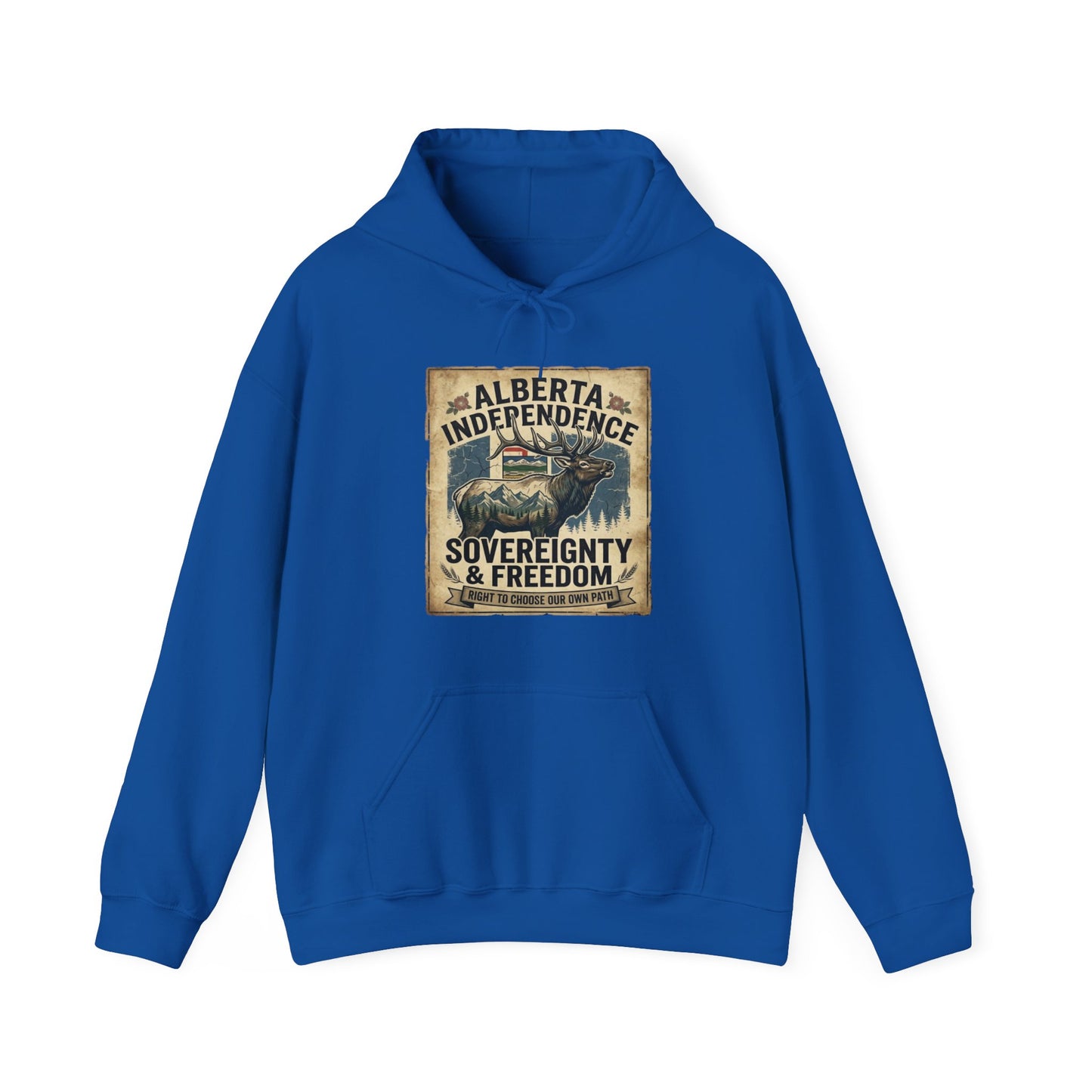 Alberta Independence Hoodie — Bull Elk
