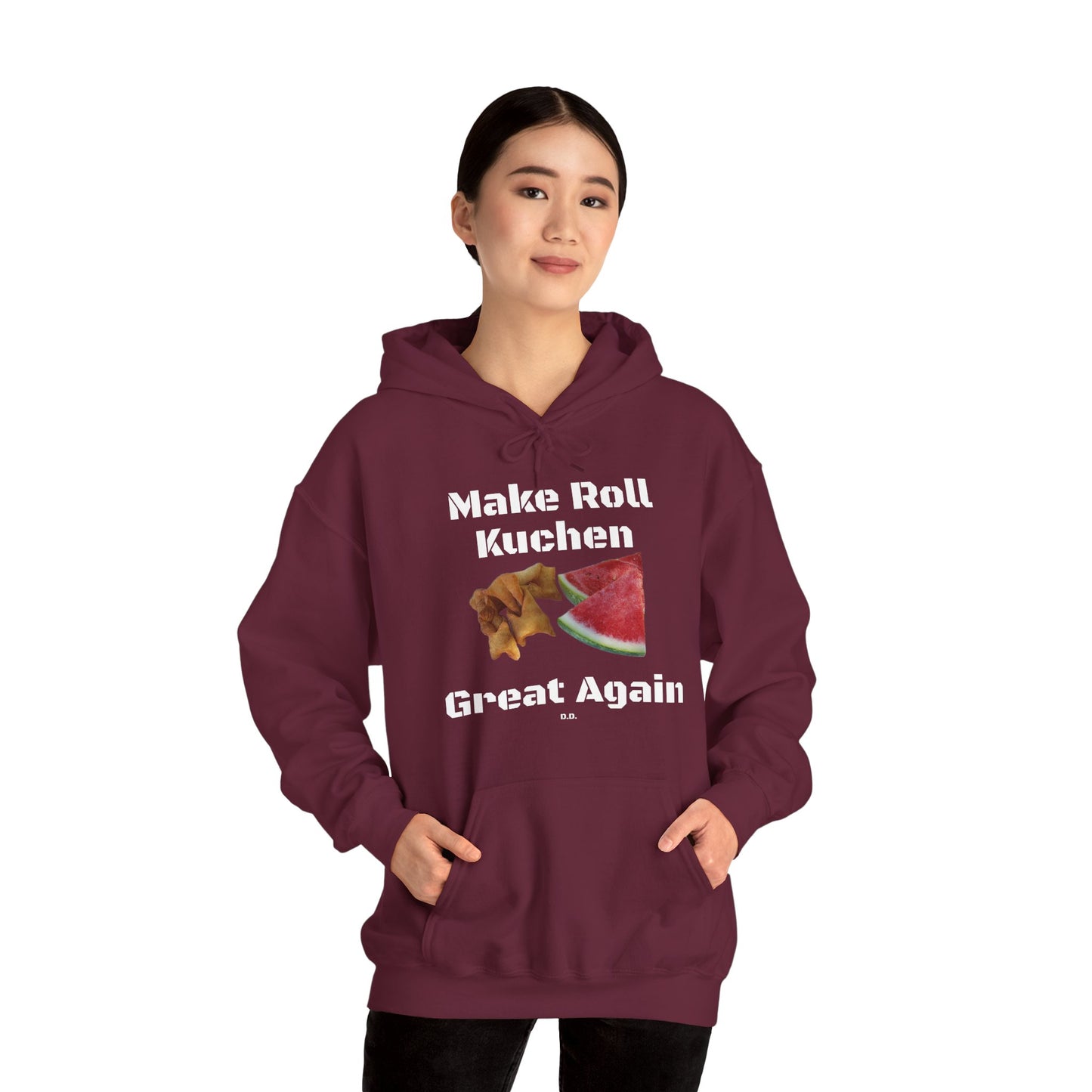 Make Roll Kuchen Great Again Unisex Heavy Blend™ Hooded Sweatshirt