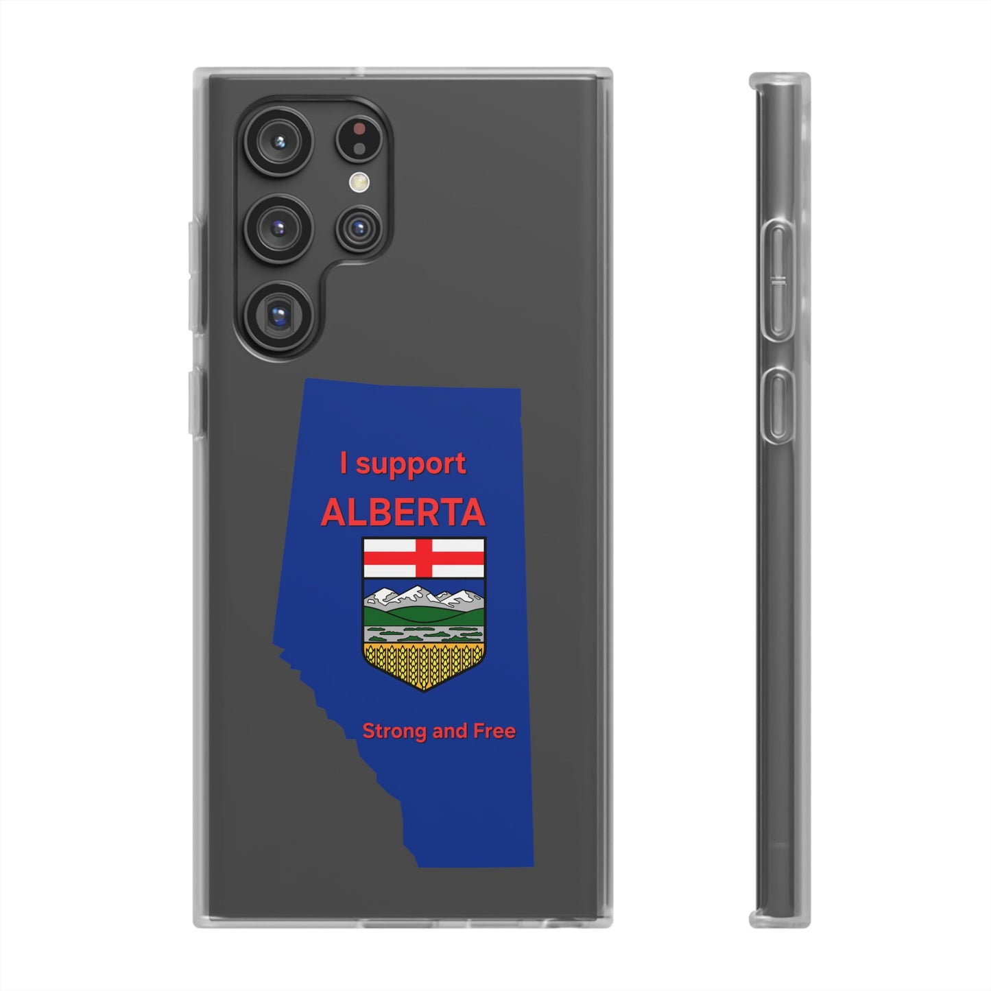 Alberta Independence Flexi Case — Support Alberta Phone Case