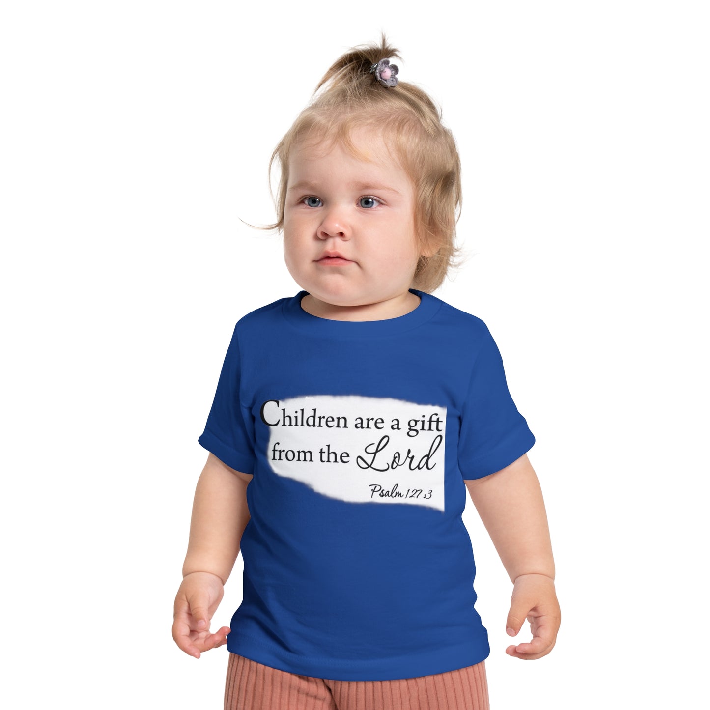 Baby Short Sleeve T-Shirt Children Are A Gift From The Lord